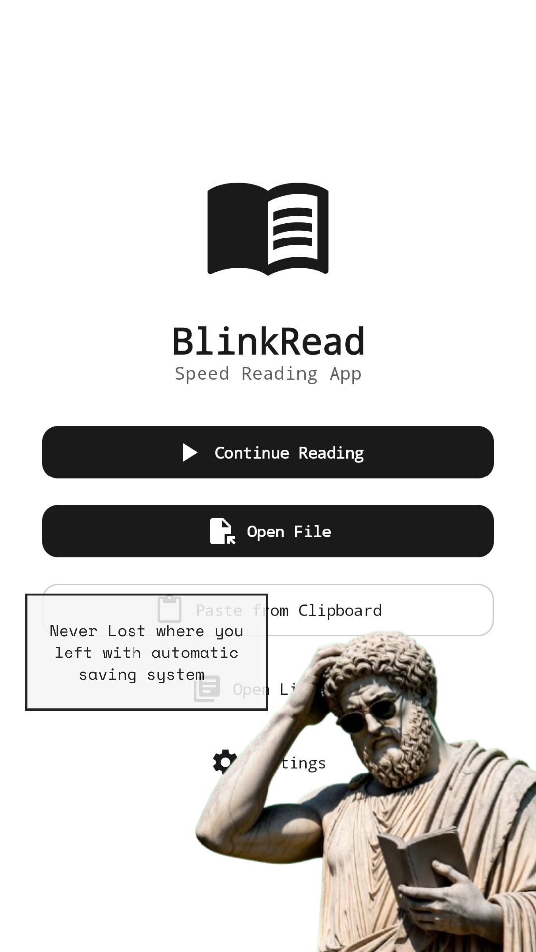 BlinkRead - Reading